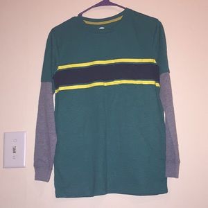 Green old navy long sleeve shirt